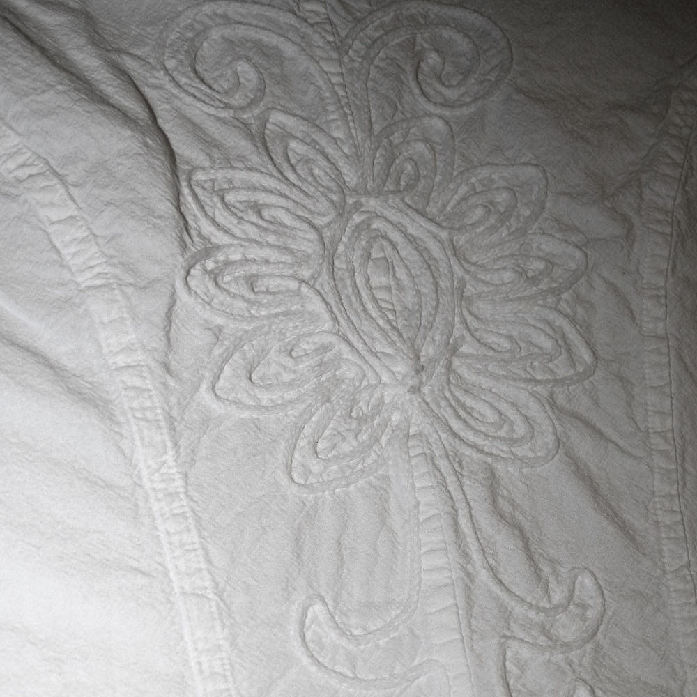 Soft Surroundings Embroidered Back Button Down - image 4